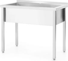 Hendi Vieno dubens plautuvė "Budget Line STAL" 1000 x 600 x 850 cm - 811023