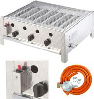 Meva 3 degiklių dujinė kepsninė su griliu RASCAL 10 kW