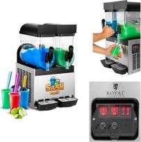 Royal Catering Granito dozatorius Slush Granita dozatorius dvigubas 2x 15L