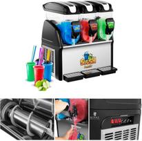 Royal Catering Granitor dispenser slush granita gėrimų aparatas trigubas 3x 15L