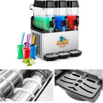 Royal Catering Granitoriaus dozatorius Slush Granita gėrimų aparatas trigubas 3x 12L