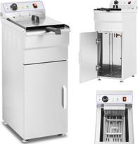 Royal Catering Laisvai pastatoma elektrinė riebalų keptuvė ant spintelės 400V 10L