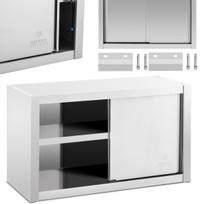 Royal Catering Maitinimo sieninė spintelė su stumdomomis durimis STAL 100 x 45 x 60 cm