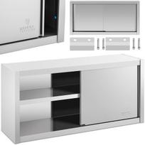 Royal Catering Maitinimo sieninė spintelė su stumdomomis durimis STAL 120 x 45 x 60 cm