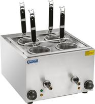 Royal Catering Makaronų gaminimo aparatas makaronams ir koldūnams virti 2 kameros su čiaupais