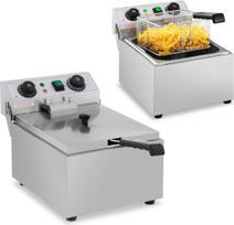 Royal Catering Reguliuojama elektrinė viešojo maitinimo keptuvė TIMER 230 V 3200 W 10 L