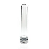 10 vnt. Laboratorinis 40 ml PET mėgintuvėlio buteliukas Skaidrus cilindrinis papildomas buteliukas Saldainiai 10PCS white