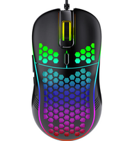 RoGer S4 Wired Gaming Mouse, 7200 DPI / RGB