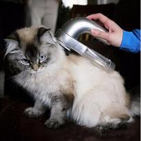 Cat Dog Pet Hair Fur Remover Grooming Brush Comb Vacuum Cleaner Trimmer pilka