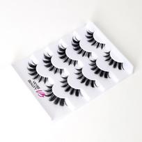 Veyesbeauty Manga blakstienų kuokšteliai Nematoma juostelė STRICHIC SERIES Greitas ir lengvas uždėjimas 5 poros 1 X TRAY juoda