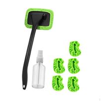 Car Windshield Cleaning Tool Glass Cleaner, Portable Practical Premium Easy to Use žalia