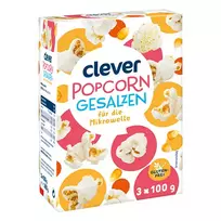 Sūrūs spragėsiai CLEVER, 3x100 g