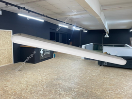 Pramoninis LED hermetiškas šviestuvas 60W, 150 cm, IP65,