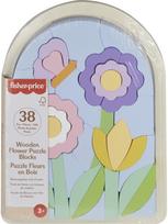 Medinė dėlionė gėlės FISHER PRICE