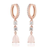 NEORE Laura Rose Quartz Earrings