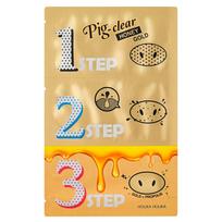 HOLIKA HOLIKA Pig Nose Clear Blackhead Honey Gold 3-Step Kit