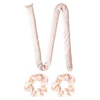 THE VINTAGE COSMETIC Satin Heatless Curling Band rinkinys