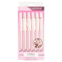 BRUSHWORKS Heatless Flexi Curlers 6pcs