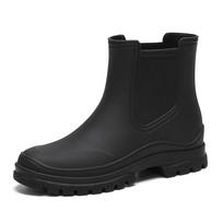 Lietus batai Moteriški Chelsea lietus batai Moteriškos kaliošos Vandeniui atsparūs Guminiai Neslystantys Lietaus batai Žvejybai Vandens batai Botas Lluvia Mujer 36