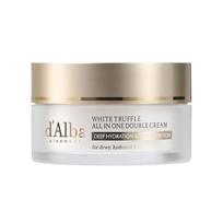 D'Alba White Truffle All-in-One Double Cream 70g | Korean Skincare, Brightening & Anti-Aging Moisturizer, Firming & Nourishing Cream for Face & Neck 70g