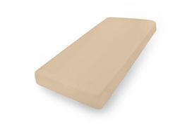 Džersio paklodė PREMIUM su tampriu 150x190, 160x200x30 tamsiai smėlio spalvos_16 MATEX