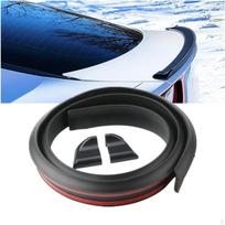 Automobilio galinis spoileris, stogo lūpų komplektas, spoilerio sparnas, transporto priemonės išorės apdaila, lengvas montavimas, automobilis 4.5cm Matte Black