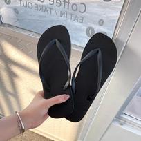Flip Flops Women Outside Summer Slippers Non Slip Bathroom Bathing Beach Sandals Lightweight Anti-skid Womens Shoes 36-37 fit 35-36 juoda