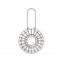 TRIXIE Metalinis apvalus riebalų maitinimo indas - Ø 24 x 8 cm - Juodas - Paukščiams