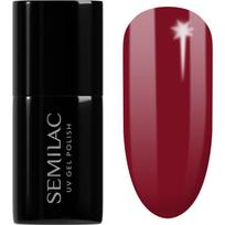 Semilac UV Hybrid Winter Collection gelinis nagų lakas, stingstantis UV / LED lempos šviesoje atspalvis 592 Jelly Cherry 7 ml