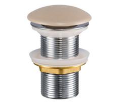 COMAD CLICK-CLACK T201MC-3 – Praustuvo ventilis CLICK-CLACK, Ø 7 cm, kapučino spalvos