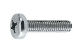 Varžtai DIN7985, M6 x 16 mm, 25 vnt., cinkuoti