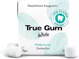 True Gum Kramtomoji guma be cukraus 21g, White Peppemint