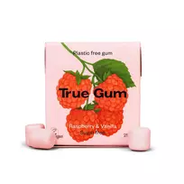 True Gum Kramtomoji guma be cukraus 21g, Raspberry & Vanilla
