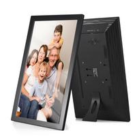 21,5 colio WiFi skaitmeninis nuotraukų rėmelis Debesies skaitmeninis nuotraukų rėmelis IPS ekranas Jutiklinis valdymas 16GB EU Plug juoda