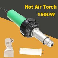 220V 1600W suvirinimo pistoletas ir 2vnt greitaeigis antgalis ir ritininis karšto oro degiklis plastikinio suvirintuvo karšto suvirinimo įrankis