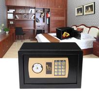 Black Digital Security Secret Box Seifas, atsparus ugniai Idealus elektroninis slaptažodžio seifas papuošalams Gold Caja Fuerte
