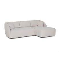 Dešininė kampinė sofa Home4You Valery PN, pilka