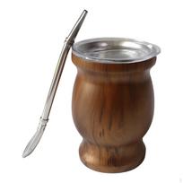 Yerba Mate puodelis 8 uncijos Dovanos Nešiojamas moliūgo rinkinys Arbatos rinkinys Puodelis/moliūgas ruda