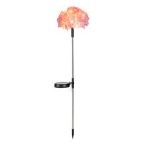 Įsmeigiamas LED lauko šviestuvas KAUFTEC FLOWER, įkraunamas saulės energija, 10 LED, 74 cm