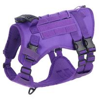 Tactical Chest Strap Large Dog Explosion proof Outdoor Anti slip Tank Top Pet Traction Dog Harness Reinforcement Loop Dog Walkin M