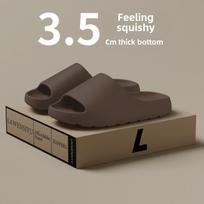 2024 Unisex Thick-Soled EVA Slippers: Cross-Border Coconut Design for Outdoor Sport and Comfortable Home Wear 40-41 ruda