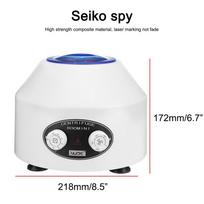 110V–240V 4000 aps./min. Plazminės centrifugos aparatas Elektrinė centrifuga su 6 vnt 15 ml mėgintuvėliu