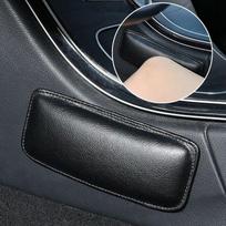 Juodi automobilio kilimėliai Durų valdymo pagalvėlės Pėdos atramos Pagalvėlės keliams Kojų atramos gray