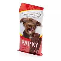 Jautienos griežinėliai šunims PAPKY, 12 vnt.