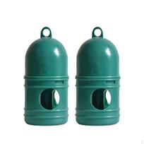 2Pcs Pigeon Water Dispenser Bird Drinker 1L Detachable with Handle Dove Automatic Feeder