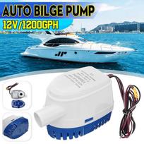 1200GPH automatinis triumo vandens siurblys 12V panardinamas triumo vandens siurblys su jungikliu auto laivui