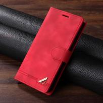 Samsung Galaxy Note 10 Plus dėklas ant Samsung Note 10 Pro odinis atverčiamas piniginės dangtelis Samsung Note 10 prabangus knygos tipo dėklas Funda Galaxy Note 10 Plus raudona
