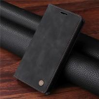 Odinis siurbtukas Atverčiamas telefono dėklas Xiaomi Redmi 9 10C Redmi Note 8 9S 10S 11S 12 13 14 Pro prabangus smūgiams atsparus piniginės dangtelis For Redmi 9 juoda
