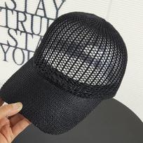 Moterims skirta beisbolo kepurė Vasaros apsauga nuo saulės ir šešėlio Snapelis Madinga, universali, kvėpuojanti tinklelio kepurė Adjustable gray