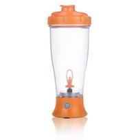 350 ml elektrinis baltymų plaktuvo butelis, automatiškai besimaišantis nešiojamasis puodelis pieno kokteilis kavos pienas 301-400ml oranžinė